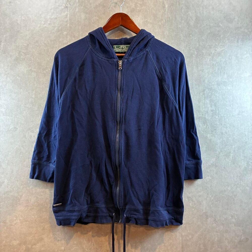Lauren-ralph-lauren Women's Navy and Blue Hoodie